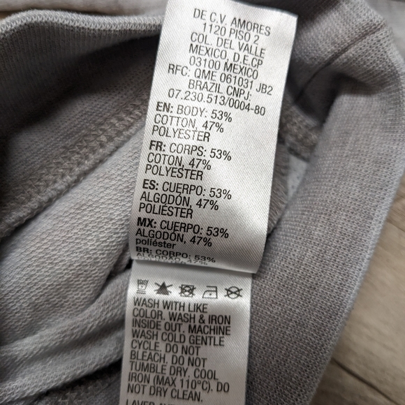 Roxy Gray Sweatshirt Palm Beach - Picture 6 of 7